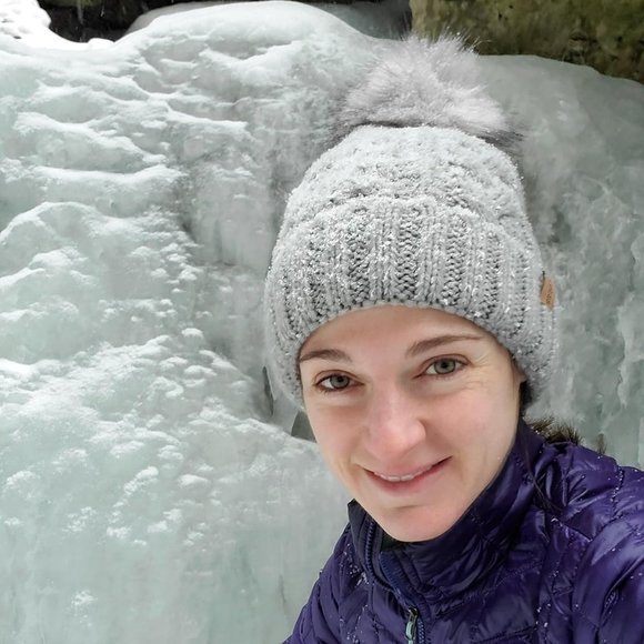 Womens Winter Warm Fleece Lined Knitted Soft Ski Cuff Beanie Hat with Pom Pom - Picture 7 of 8